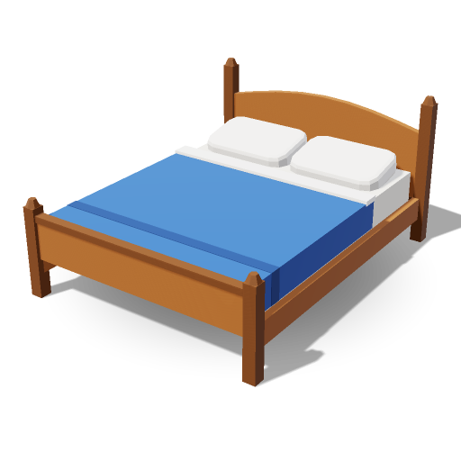 Wooden Bed