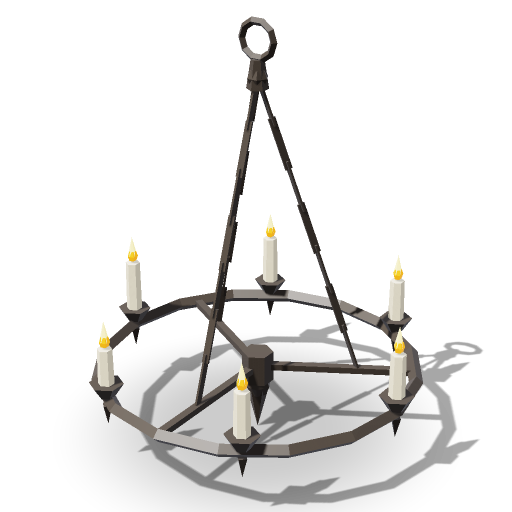 Iron Chandelier