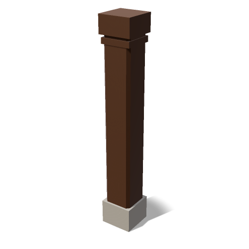Modular Grid Pillar
