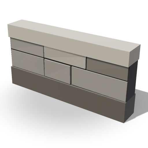 Modular Half Wall